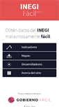 Mobile Screenshot of inegifacil.com